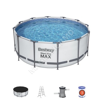 Бассейн Bestway Steel Pro Max 396х122 см, 12690 л